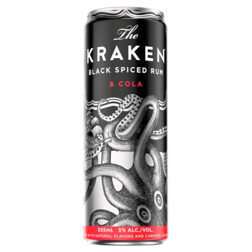 Buy Kraken Black Spiced Rum & Cola Cocktail 4PK® Online