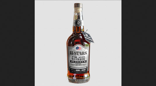 15 Stars Platinum Blended Straight Bourbon - Main Street Liquor