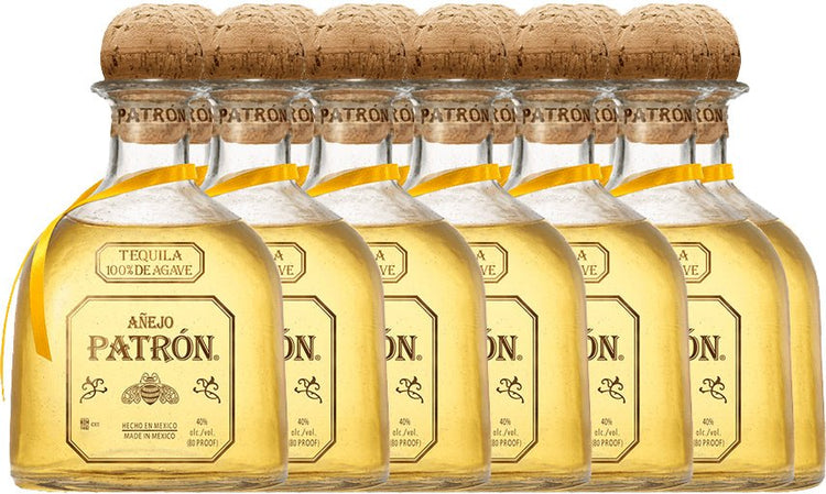 5 Reasons to Love Patron Tequila Anejo 100ml 12pk - Main Street Liquor