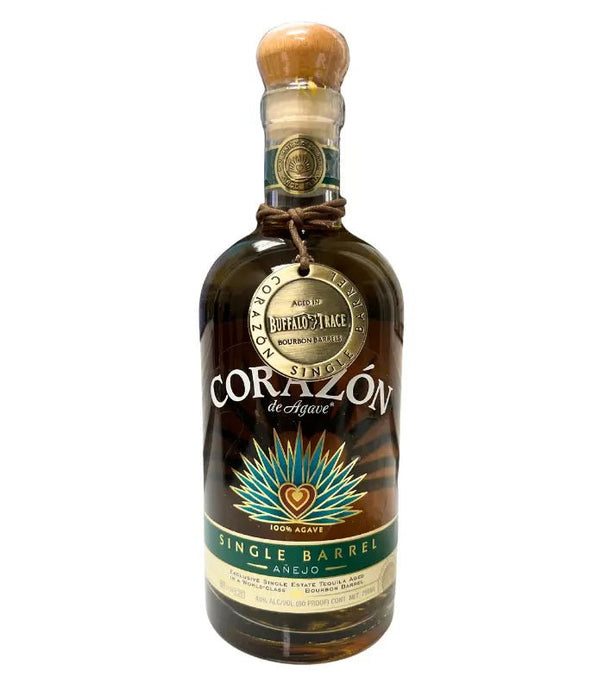 A Heartfelt Tribute: Corazon Single Barrel Añejo Tequila Aged in Buffalo Trace Bourbon Barrels