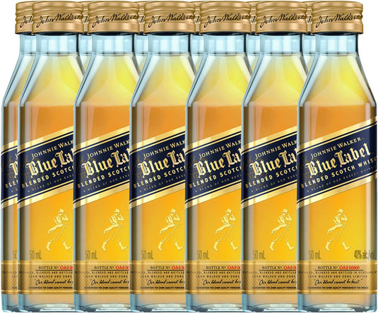 A Luxurious Experience with Johnnie Walker Blue Blended Scotch Whisky 50ML 12PK - Main Street Liquor