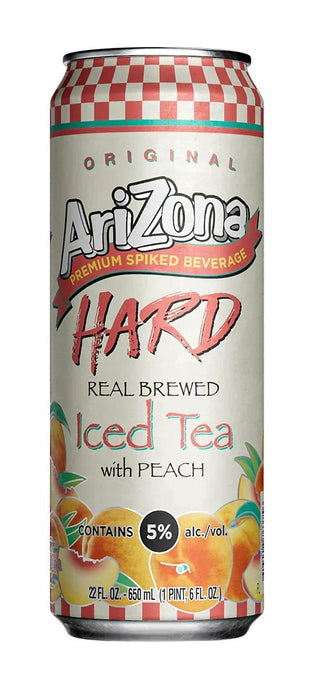 AriZona Hard Tea: Savor the Sweetness of Spiked Peach Tea!