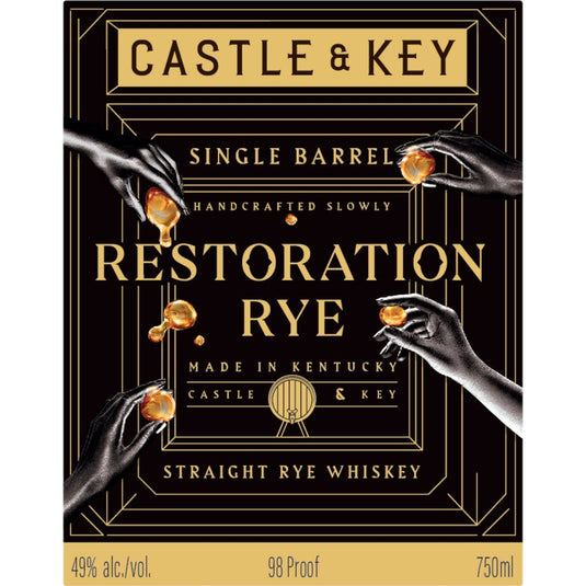 Blending Magic: Introducing Castle & Key Restoration Rye Single Barrel 2024 Release - Main Street Liquor