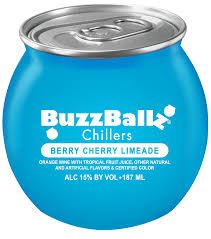 "Bring the Party with BuzzBallz Tequila 'Rita 187mL 24 Pack Case - Berry Cherry Limeade Flavor!"