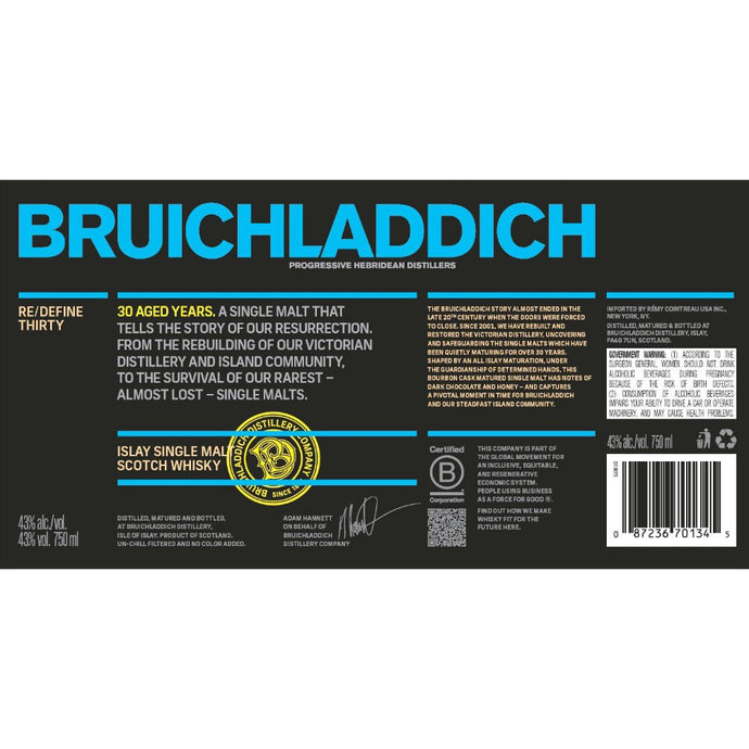 Bruichladdich 30 Year Old: The Resurrection of a Single Malt