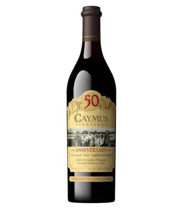 Celebrate 50 Years with Caymus 2022 Cabernet Sauvignon 3 Pack