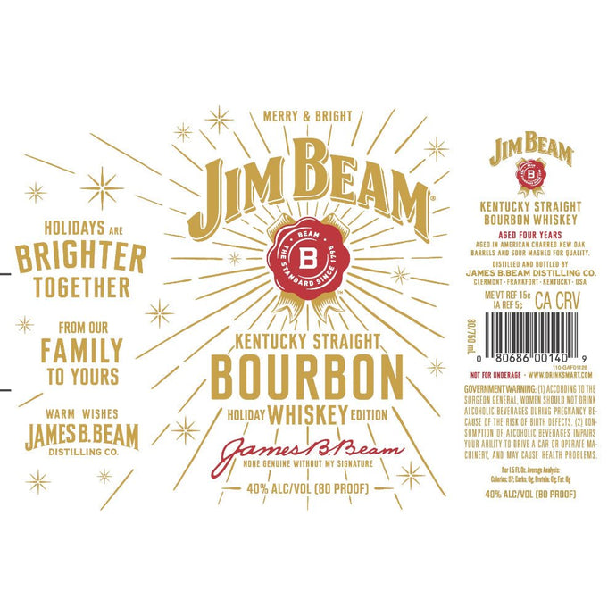 Celebrate the Holidays with Jim Beam Holiday Edition Bourbon