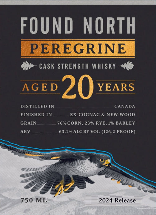 Celebrating Two Decades of Excellence: Found North Peregrine 20-Year Cask Strength Whisky