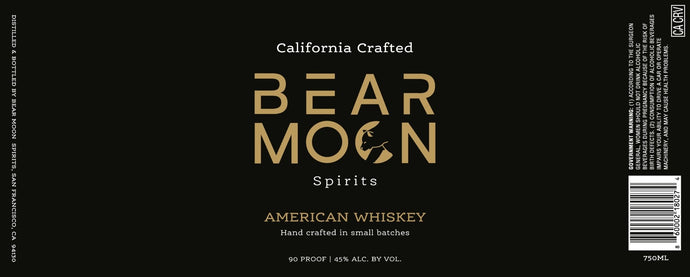 Crafted Excellence: Bear Moon Spirits American Whiskey