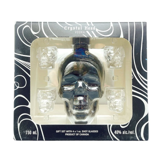 Crystal Head Black Onyx Vodka Gift Set: A Taste Experience Like No Other - Main Street Liquor