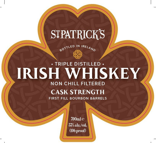 Discover the Bold Flavor of St. Patrick's Cask Strength Irish Whiskey - Main Street Liquor