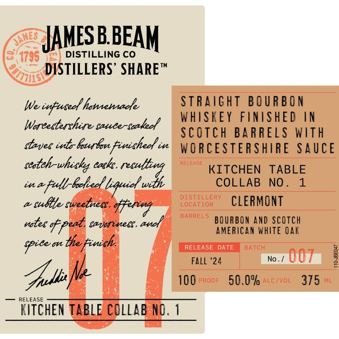 Discover the Collaboration Behind James B. Beam Distillers' Share No. 06 Kitchen Table Collab No.1
