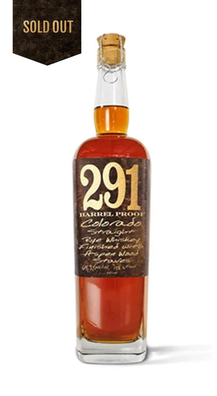 Discover the Intense Flavors of 291 Colorado Straight Rye Whiskey ...