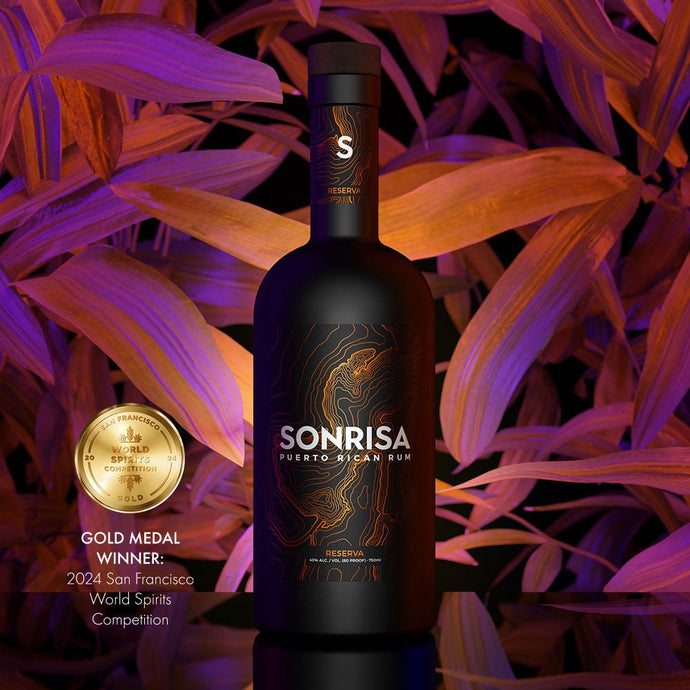 "Experience the Gold Medal-Winning Sonrisa Reserva Rum!"