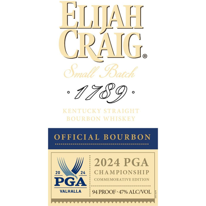 "Experience the Timeless Legacy of Bourbon with the Elijah Craig 2024 PGA Championship Commemorative Edition"