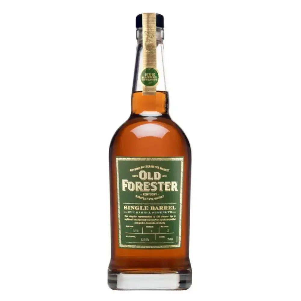 Exploring Old Forester Barrel Proof Rye: A Rich and Spicy Delight - Main Street Liquor
