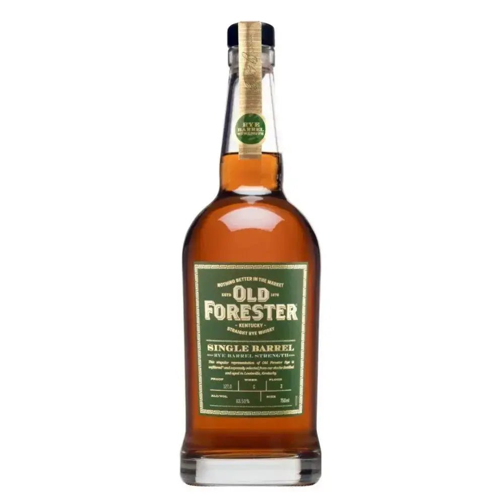 Exploring Old Forester Barrel Proof Rye: A Rich and Spicy Delight - Main Street Liquor