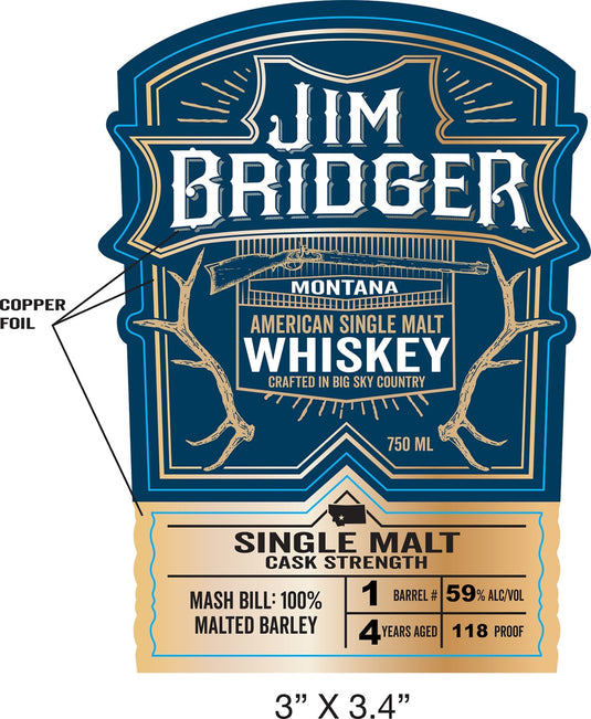 Exploring the Bold Spirit of Jim Bridger American Single Malt Whiskey - Main Street Liquor