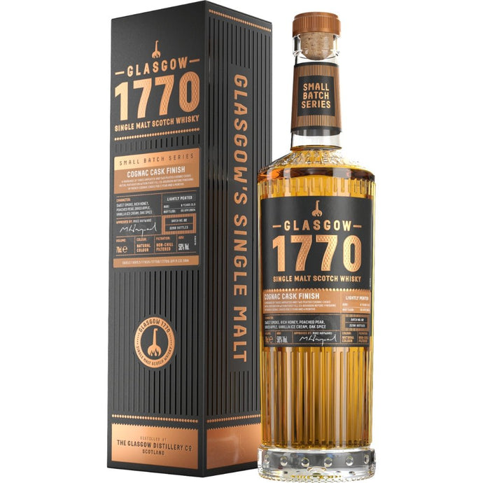 Exploring the Glasgow 1770 Cognac Cask Finish Batch No. 2