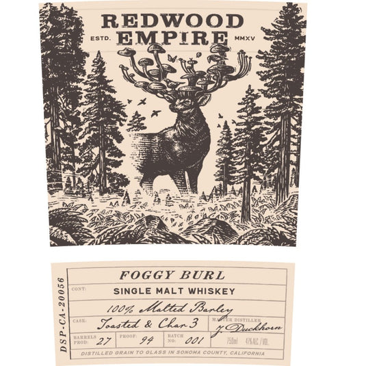 Exploring the Mystique of Redwood Empire Foggy Burl Single Malt Whiskey - Main Street Liquor