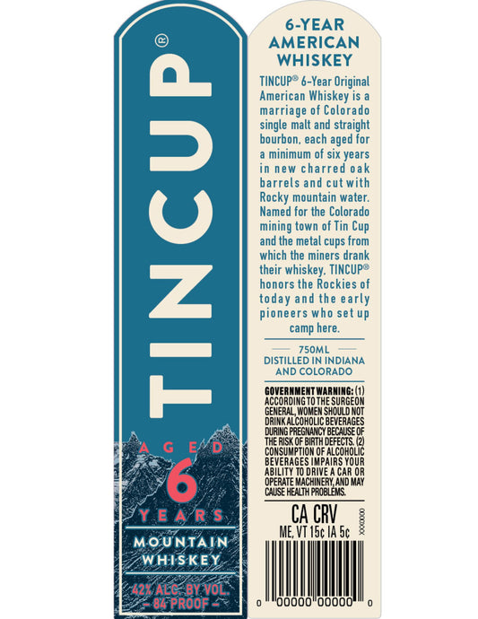 Exploring the Wilderness: TINCUP 6-Year American Whiskey