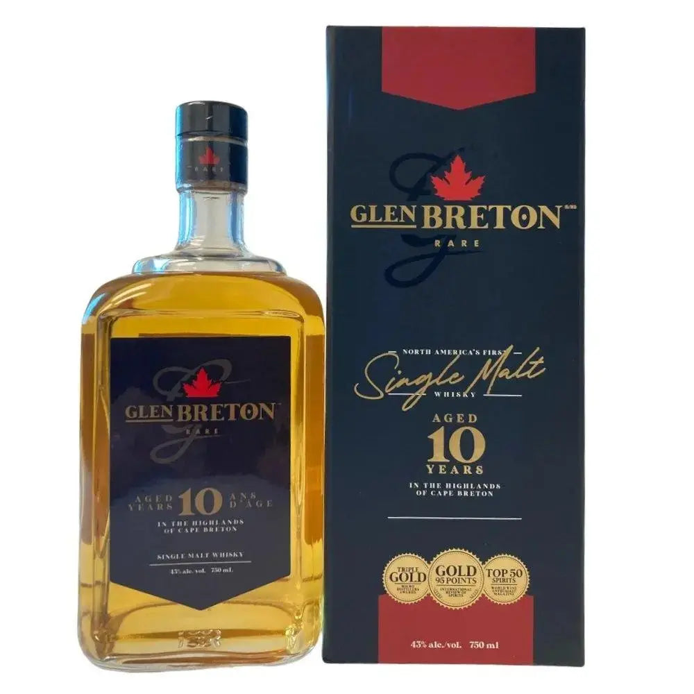"Glen Breton Rare 10-Year-Old Whisky: A Taste of Luxury" - Main Street Liquor