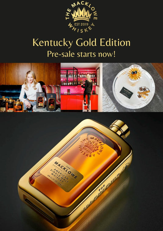 Gorgeous New Bottle - The Macklowe Kentucky Edition American Single Malt Whiskey - Main Street Liquor