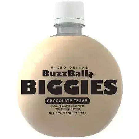 Indulge in Decadence with BuzzBallz Biggies Chocolate Tease 1.75 Liter - Main Street Liquor
