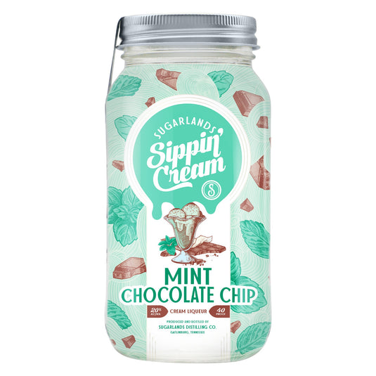 Indulge in Memories with Sugarlands Mint Chocolate Chip Sippin' Cream - Main Street Liquor