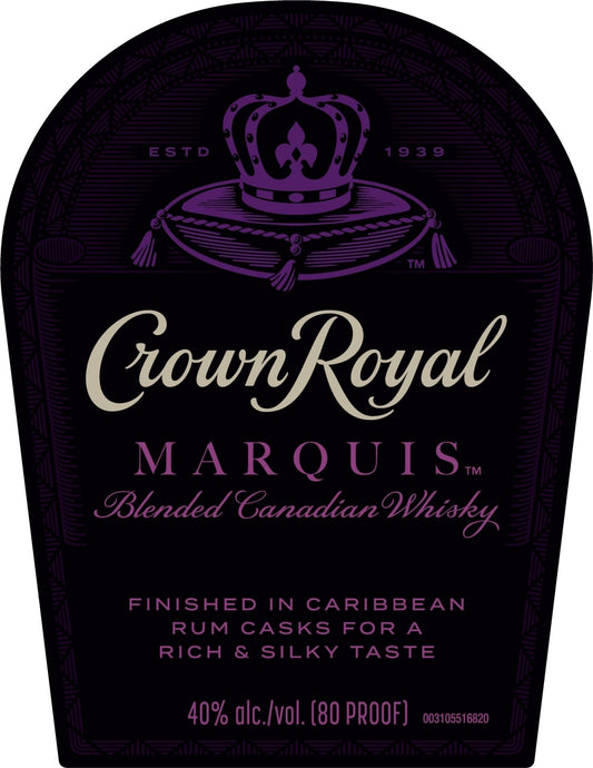 Indulge in the Luxurious Fusion: Crown Royal Marquis Whisky Finished in Caribbean Rum Casks