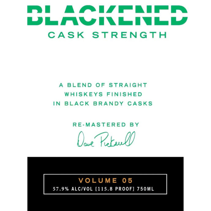 Introducing: BLACKENED Cask Strength Volume 05 - Unleash the Boldness