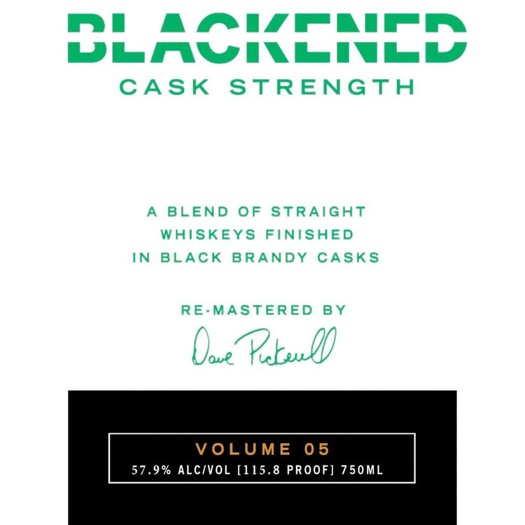 Introducing: BLACKENED Cask Strength Volume 05 - Unleash the Boldness - Main Street Liquor