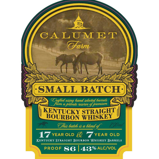 Introducing Calumet Farm Small Batch 17 Year Old & 7 Year Old Blended Bourbon - Main Street Liquor