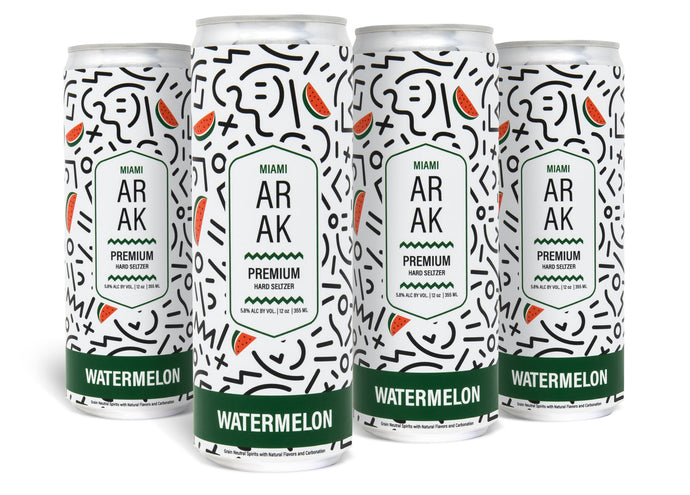 Introducing: Miami Arak Watermelon - The Perfect Summer Seltzer!