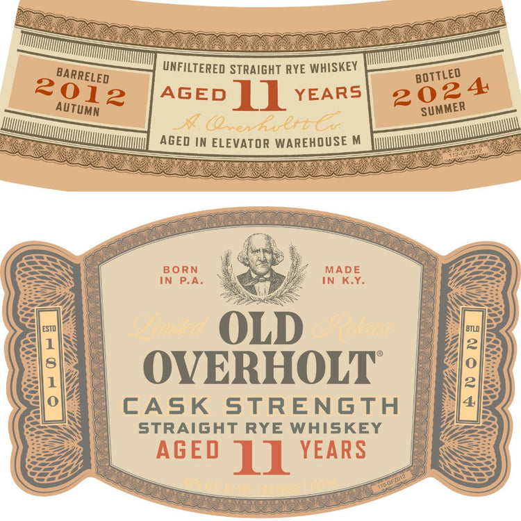 Introducing Old Overholt 11 Year Old Cask Strength Straight Rye - Main Street Liquor