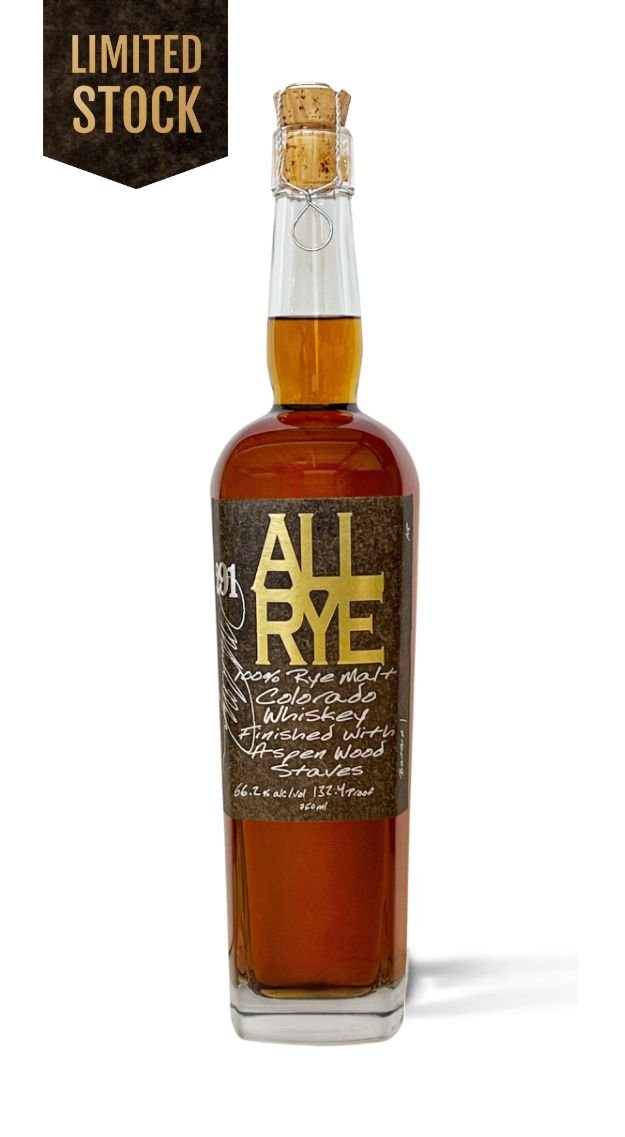 Introducing: The All Rye Colorado Whiskey Batch #1 - A Flavor Journey - Main Street Liquor