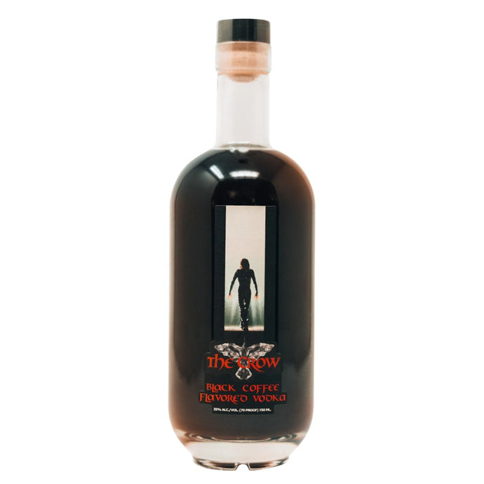 Introducing "The Crow" Black Coffee Flavored Vodka: A Dark and Intense Journey