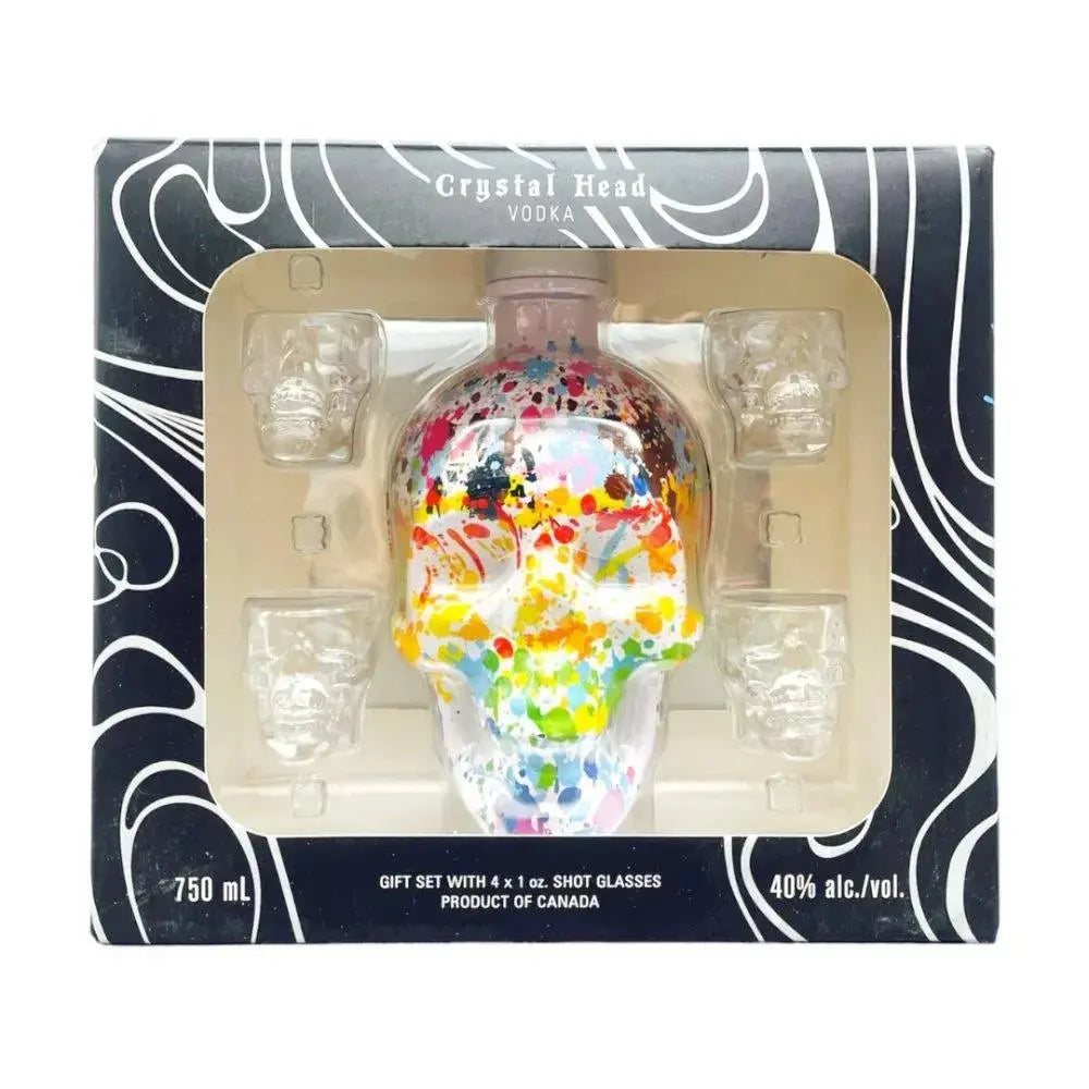 Introducing the Crystal Head Paint Your Pride Vodka Gift Set! - Main Street Liquor