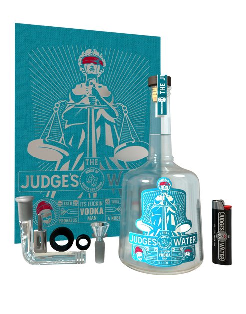 Introducing The Judge's Water™ Vodka: The Ultimate Transforming Collector's Bottle