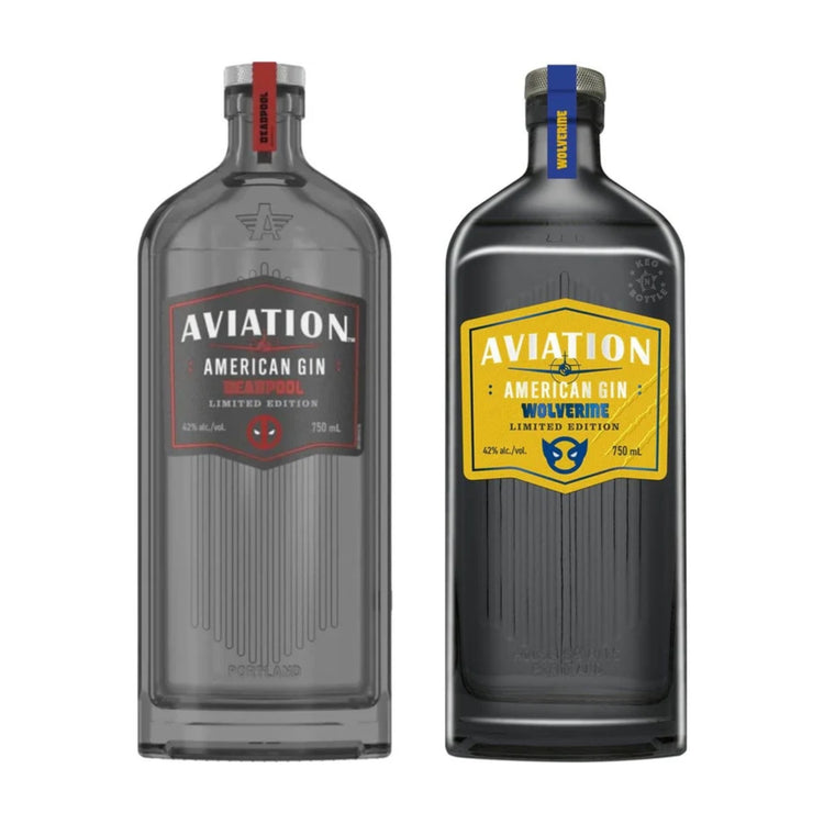 Introducing the Limited Edition Aviation Deadpool X Wolverine Gin Combo Pack - Main Street Liquor