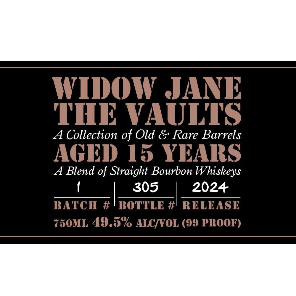 Introducing: "Widow Jane The Vaults 15 Year Old 2024 Release - A Collector's Delight!" - Main Street Liquor