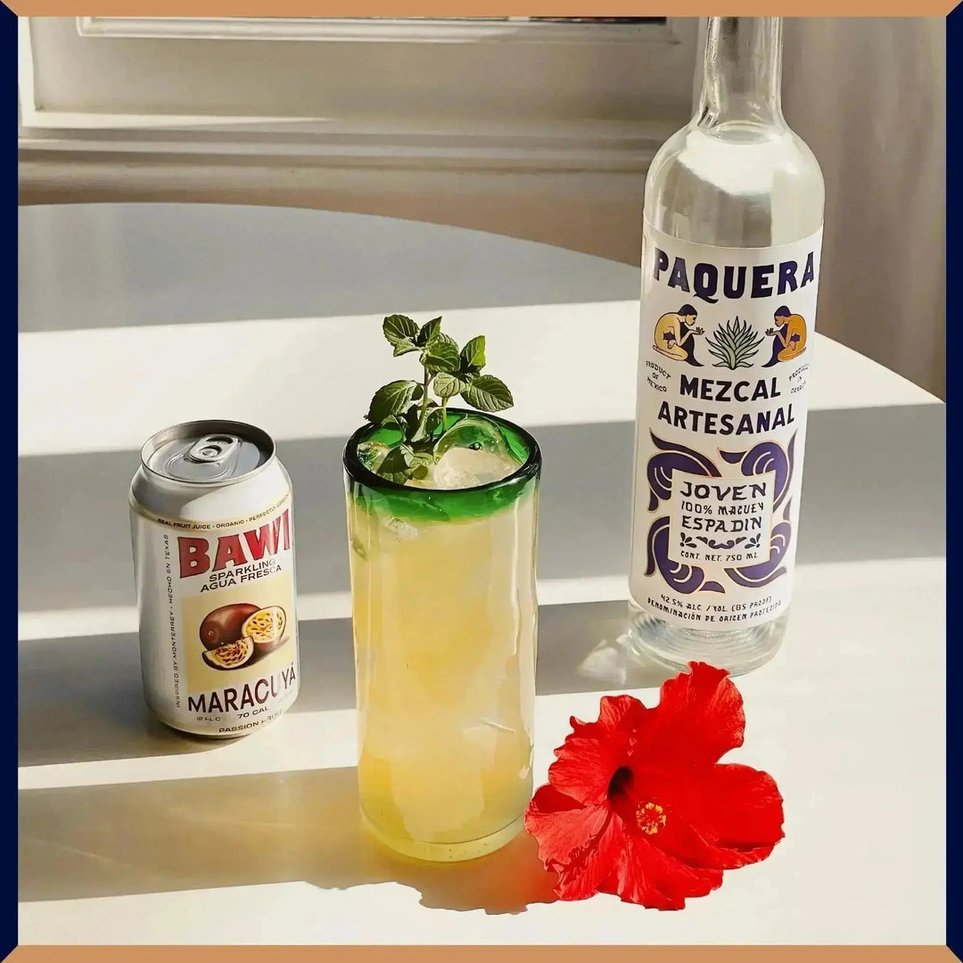 Limited Time Offer: Buy 2 Bottles of Paquera Mezcal Espadin, Get 3 Bawi Agua Frescas Free - Main Street Liquor