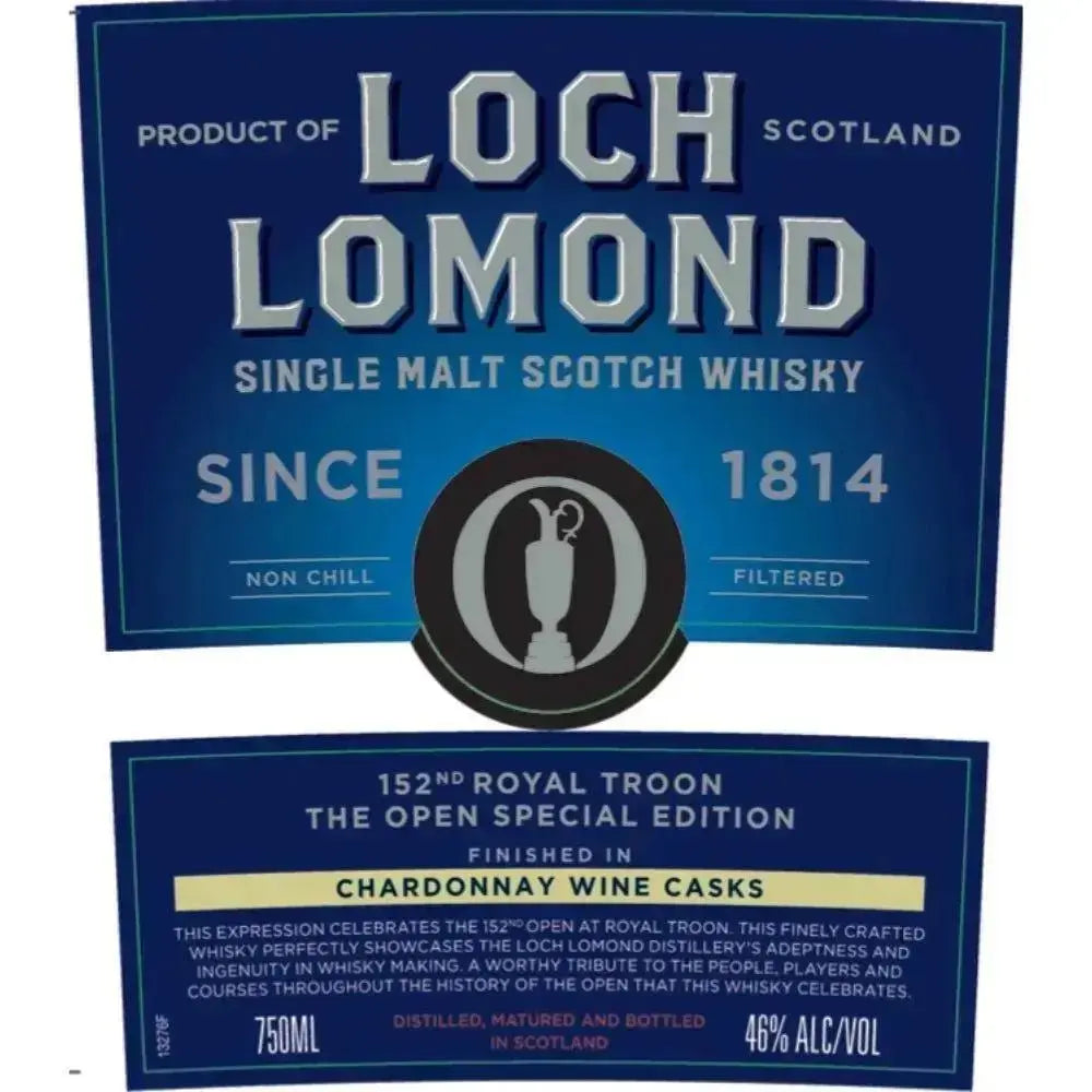 Loch Lomond The Open Special Edition: An Unrivaled Whisky Experience - Main Street Liquor