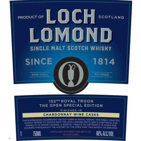 Loch Lomond The Open Special Edition: An Unrivaled Whisky Experience - Main Street Liquor