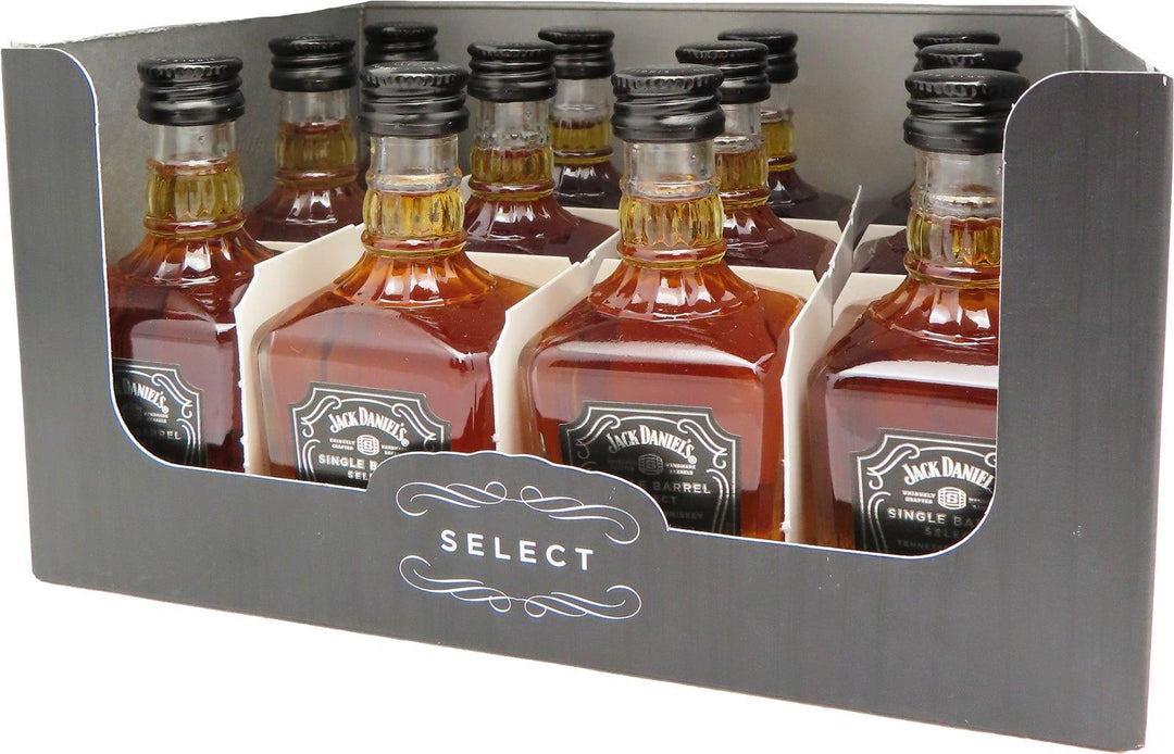 "Miniature Marvels: Jack Daniel's Single Barrel 12 Pack" - Main Street Liquor
