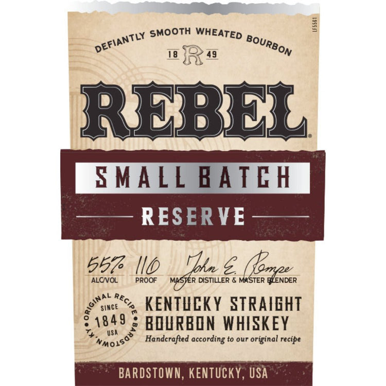 Rebel Small Batch Reserve: A Rebellious Bourbon Delight - Main Street Liquor