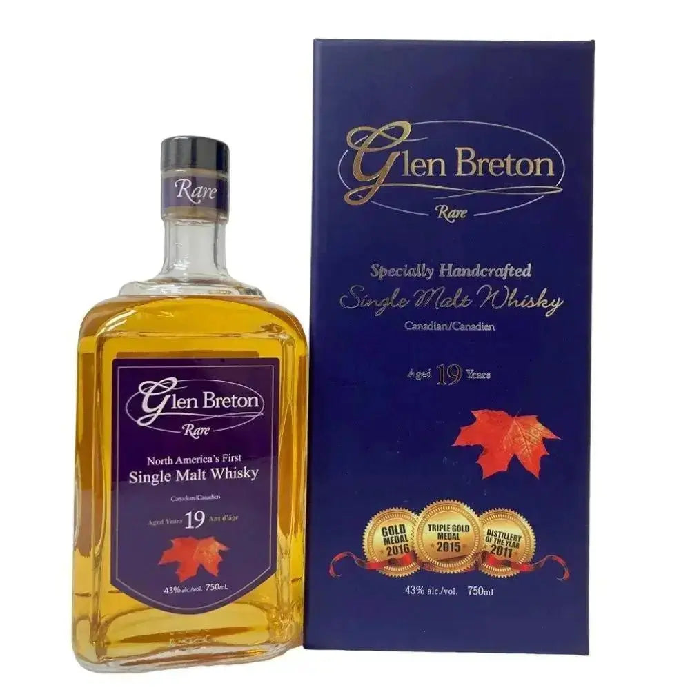 Savor the Richness: Glen Breton Rare 19-Year-Old Single Malt Whisky - Main Street Liquor