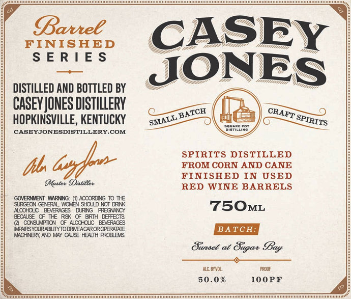 "Savor the Sunset: Introducing Casey Jones Red Wine Barrel Finished Series"