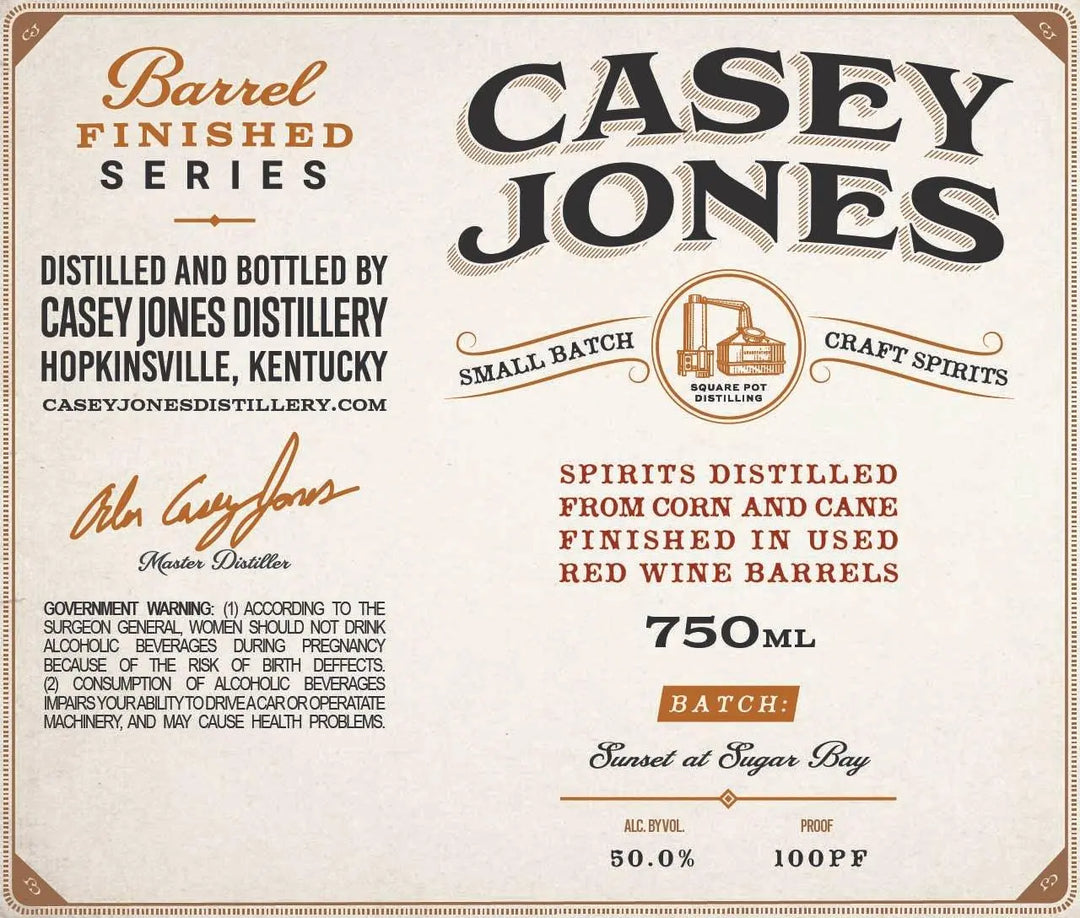 "Savor the Sunset: Introducing Casey Jones Red Wine Barrel Finished Series" - Main Street Liquor