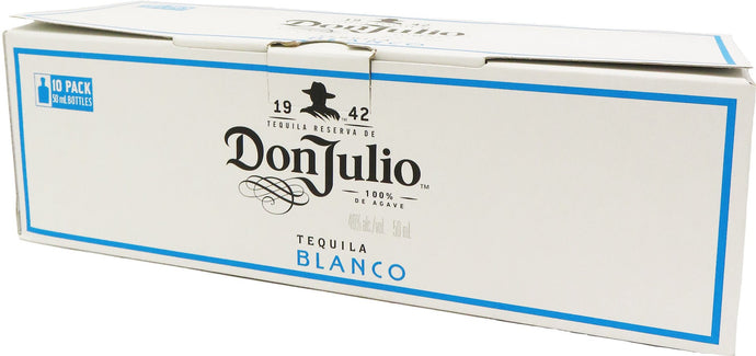 "Savoring Perfection: Discover Don Julio Blanco 50ml 10pk"